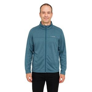 COLUMBIA Men’s‎ Full Zip Fleece Jacket Size Large – Teal
